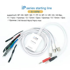 Cable de prueba de fuente de alimentación Zhikai iOS para iPhone 6 ~ 14 Pro Max Series