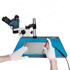 Microscopio estéreo trinocular Kaisi 350S Pl...
