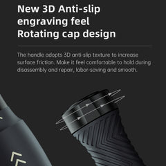 JAKEMY JM-8183 Juego de destornilladores man...