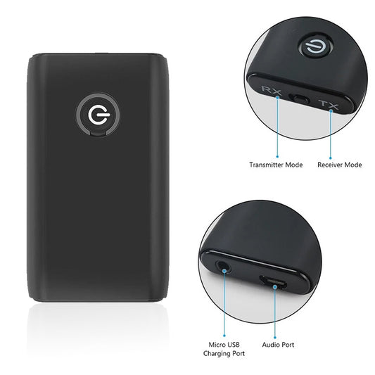 B10S Adaptador Bluetooth 5.0 Transmisor Blue...