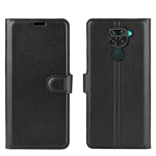Para Xiaomi Redmi Note 9/10X 4G Litchi Textu...
