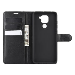 Para Xiaomi Redmi Note 9/10X 4G Litchi Textu...