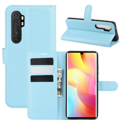 Para Xiaomi Mi Note 10 Lite Litchi Texture F...