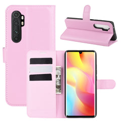 Para Xiaomi Mi Note 10 Lite Litchi Texture F...