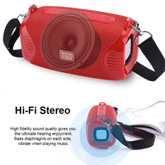 Altavoz exterior portátil resistente al agua de 10 W con radio FM