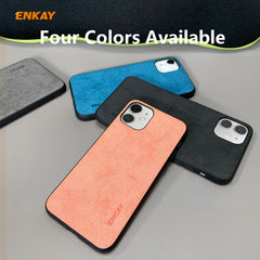 Para iPhone 11 ENKAY ENK-PC028 Serie de nego...