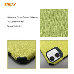 Para iPhone 11 ENKAY ENK-PC031 Serie de nego...