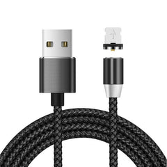 Cable de datos magnético trenzado bicolor de...