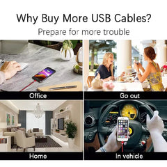 2 en 1 USB a 8 pines + Micro USB Interfaz de...