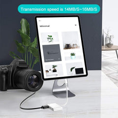 Aplicable al adaptador de disco duro de iPhone tablet OTG cable de datos USB ratón teclado convertidor multifunción