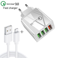 2 en 1 1m USB a cable de datos de 8 pines + ...