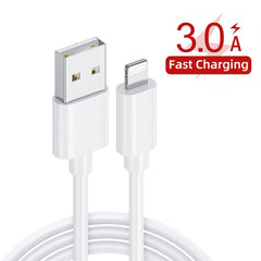 2 en 1 1m USB a cable de datos de 8 pines + ...