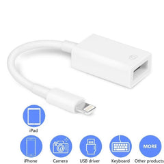 Adaptador USB OTG para iPhone y iPad FA-STAR, disco U, interfaz MIDI