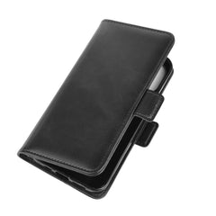 Para iPhone 12 Estuche de cuero con tapa hor...
