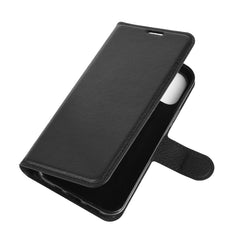 Para iPhone 12 6.1 pulgadas Litchi Texture F...