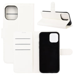 Para iPhone 12 6.1 pulgadas Litchi Texture F...