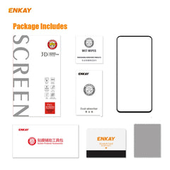 ENKAY Hat-Prince 0.26mm 9H 3D Pegamento comp...