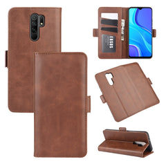 Para Xiaomi Redmi 9 Estuche de cuero con tap...
