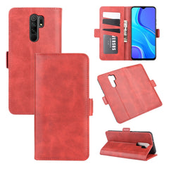 Para Xiaomi Redmi 9 Estuche de cuero con tap...