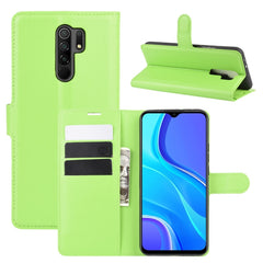Para Xiaomi Redmi 9 Litchi Texture Funda pro...