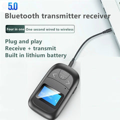 T14 2 en 1 Adaptador Bluetooth Transmisor re...