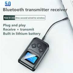 T15 2 en 1 Transmisor Receptor de Música Blu...