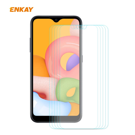5PCS ENKAY Hat-Prince 0.26mm 9H 2.5D Películ...