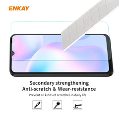2 PCS ENKAY Hat-Prince 0.26mm 9H 2.5D Pelícu...