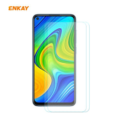 2 PCS ENKAY Hat-Prince 0.26mm 9H 2.5D Pelícu...