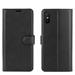 Para Xiaomi Redmi 9A Litchi Texture Funda pr...