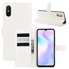 Para Xiaomi Redmi 9A Litchi Texture Funda pr...