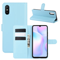 Para Xiaomi Redmi 9A Litchi Texture Funda pr...