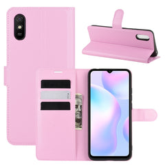 Para Xiaomi Redmi 9A Litchi Texture Funda pr...