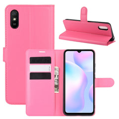 Para Xiaomi Redmi 9A Litchi Texture Funda pr...