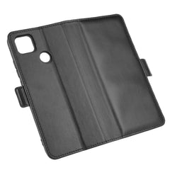 Para Xiaomi Redmi 9C Estuche de cuero con ta...