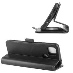 Para Xiaomi Redmi 9C Estuche de cuero con ta...