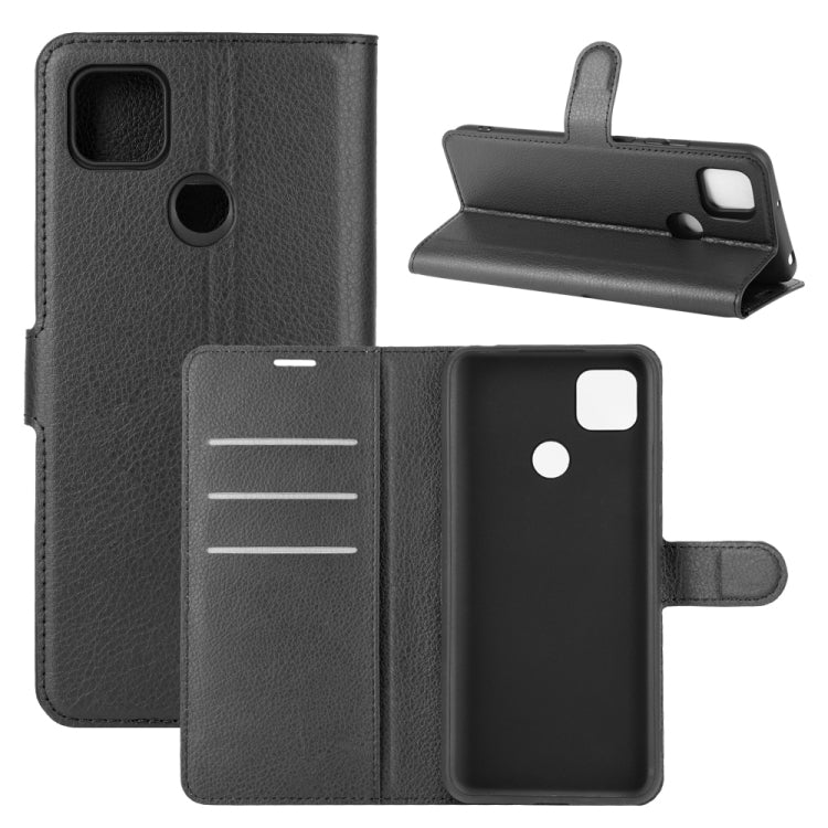 Para Xiaomi Redmi 9C Litchi Texture Funda pr...