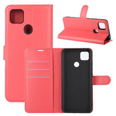 Para Xiaomi Redmi 9C Litchi Texture Funda pr...