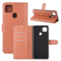 Para Xiaomi Redmi 9C Litchi Texture Funda pr...