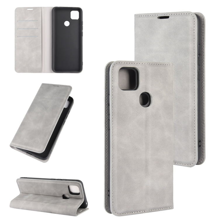 Para Xiaomi Redmi 9C Estuche de cuero con su...