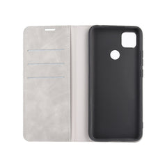 Para Xiaomi Redmi 9C Estuche de cuero con su...