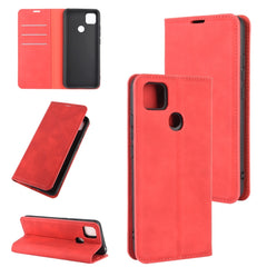 Para Xiaomi Redmi 9C Estuche de cuero con su...