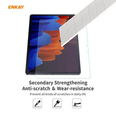 Para Samsung Galaxy Tab S7 ENKAY 9H Película de vidrio templado