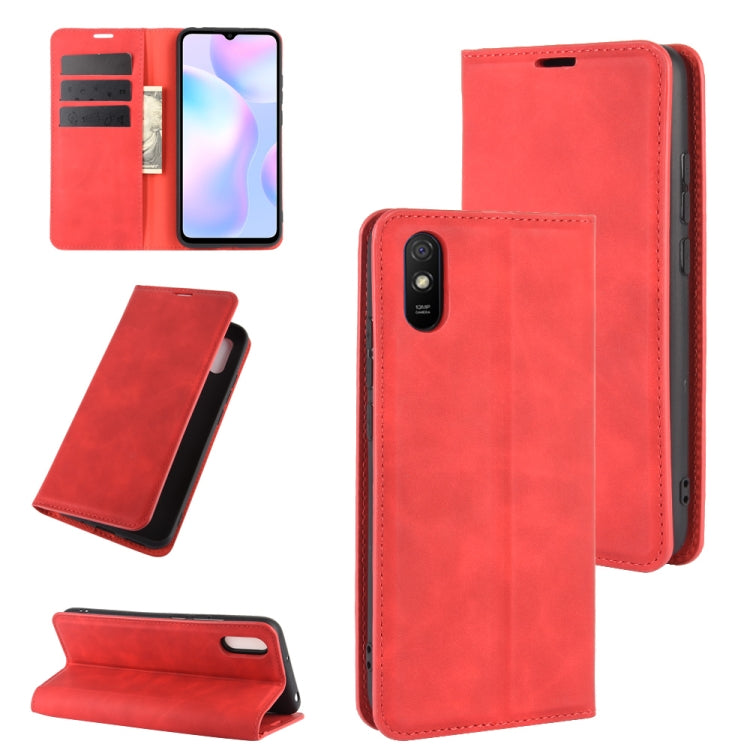 Para Xiaomi Redmi 9A Estuche de cuero con su...