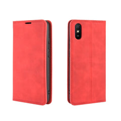 Para Xiaomi Redmi 9A Estuche de cuero con su...