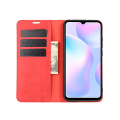 Para Xiaomi Redmi 9A Estuche de cuero con su...