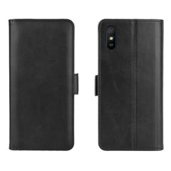 Para Xiaomi Redmi 9A Estuche de cuero con ta...
