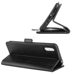 Para Xiaomi Redmi 9A Estuche de cuero con ta...
