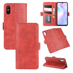 Para Xiaomi Redmi 9A Estuche de cuero con ta...