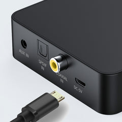 Transmisor de tarjeta AUX TF coaxial de fibra de TV para computadora